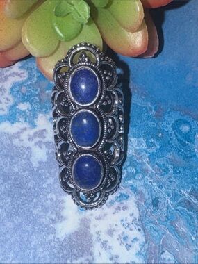 Lapis Lazuli Silver Ring